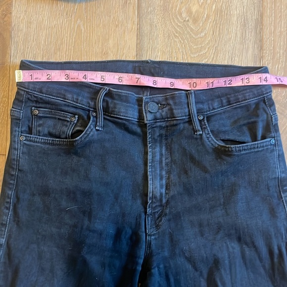 MOTHER The Insider Ankle in Black Bird Size 29 jeans - Picture 4 of 7